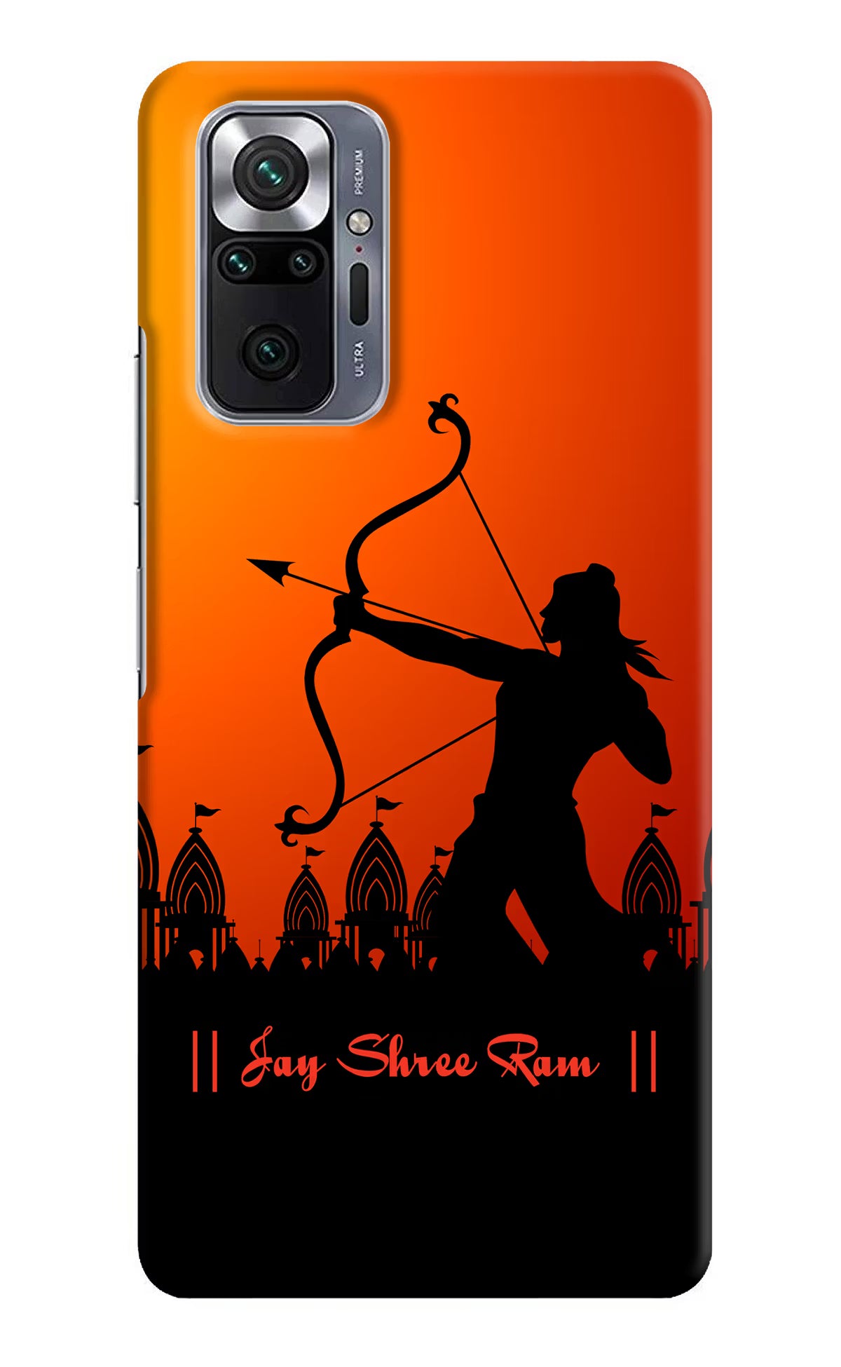 Lord Ram - 4 Redmi Note 10 Pro Max Hard Case Back Cover by Casekaro