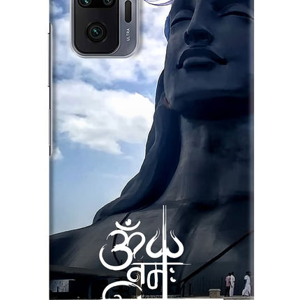 Om Namah Shivay Redmi Note 10 Pro Max Hard Case Back Cover by Casekaro