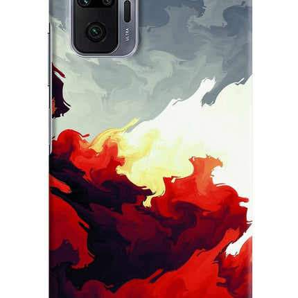 Fire Cloud Redmi Note 10 Pro Max Hard Case Back Cover by Casekaro