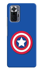 Shield Redmi Note 10 Pro Max Hard Case Back Cover by Casekaro