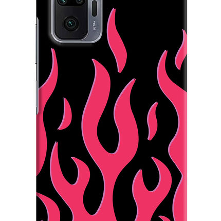 Fire Flames Redmi Note 10 Pro Max Hard Case Back Cover by Casekaro
