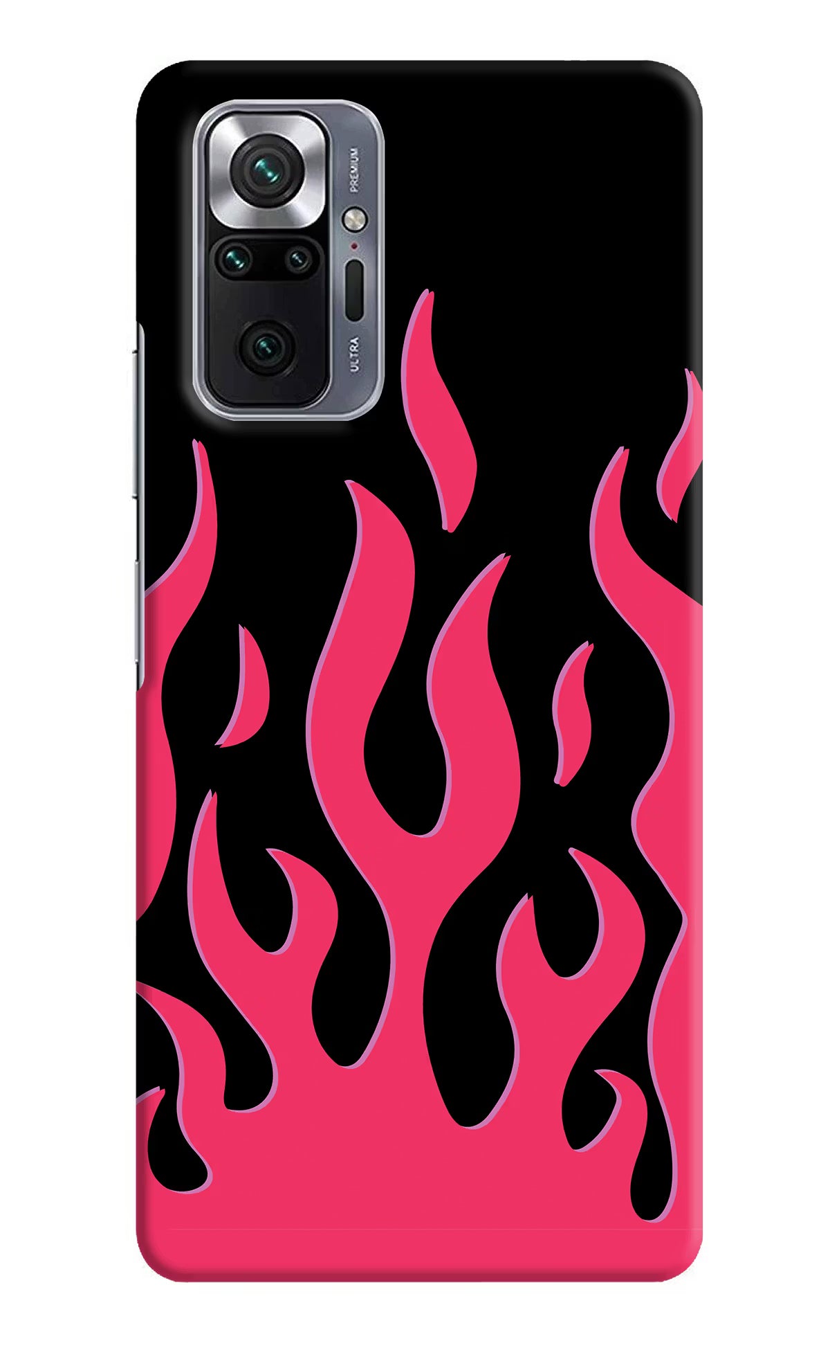 Fire Flames Redmi Note 10 Pro Max Hard Case Back Cover by Casekaro