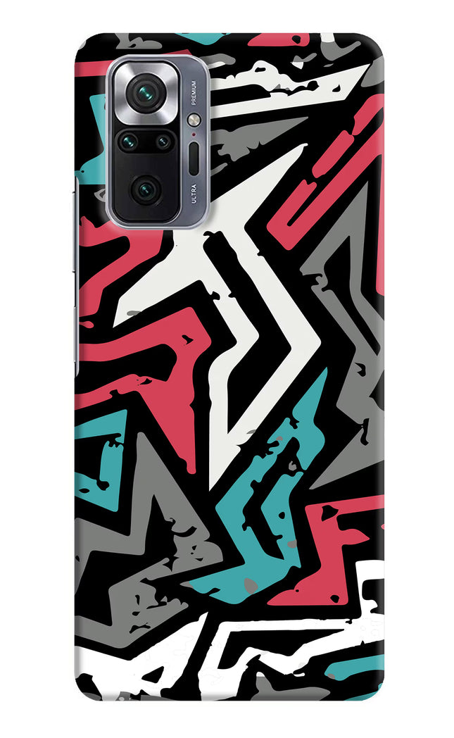 Geometric Graffiti Redmi Note 10 Pro Max Hard Case Back Cover by Casekaro