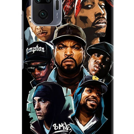 Rappers Redmi Note 10 Pro Max Hard Case Back Cover by Casekaro