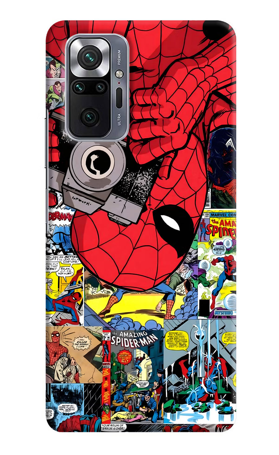 Spider Man Redmi Note 10 Pro Max Back Cover, Hard case