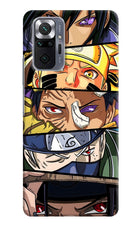 Naruto Character Redmi Note 10 Pro Max Hard Case Back Cover by Casekaro