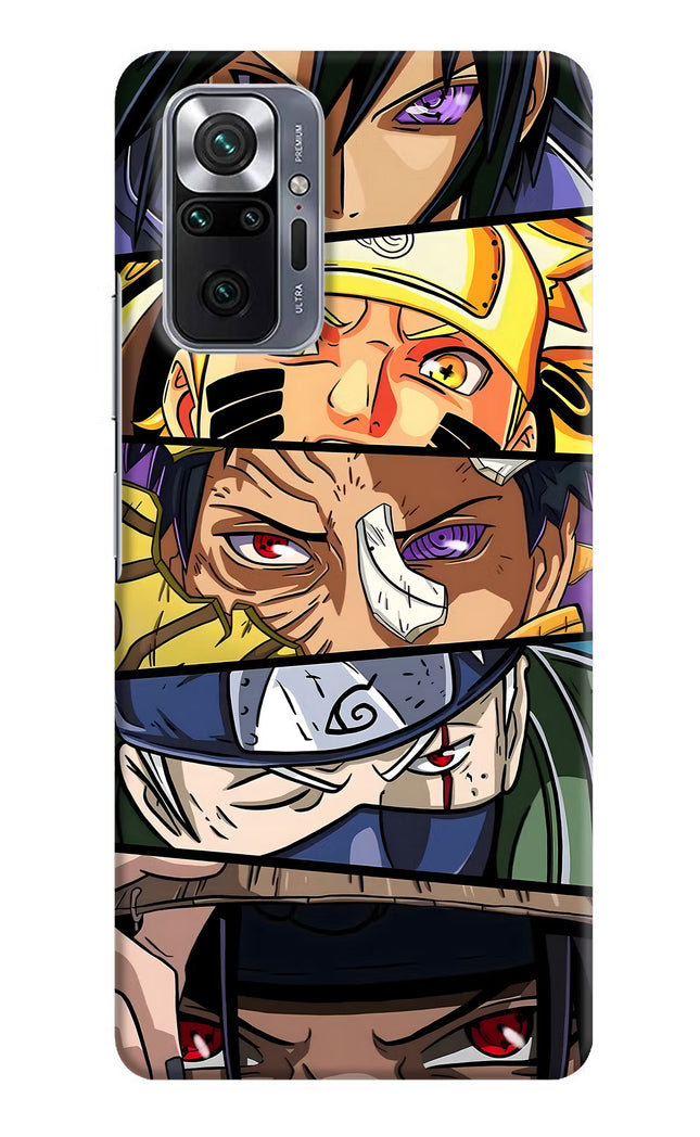 Naruto Character Redmi Note 10 Pro Max Hard Case Back Cover by Casekaro