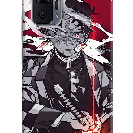 Demon Slayer Redmi Note 10 Pro Max Hard Case Back Cover by Casekaro