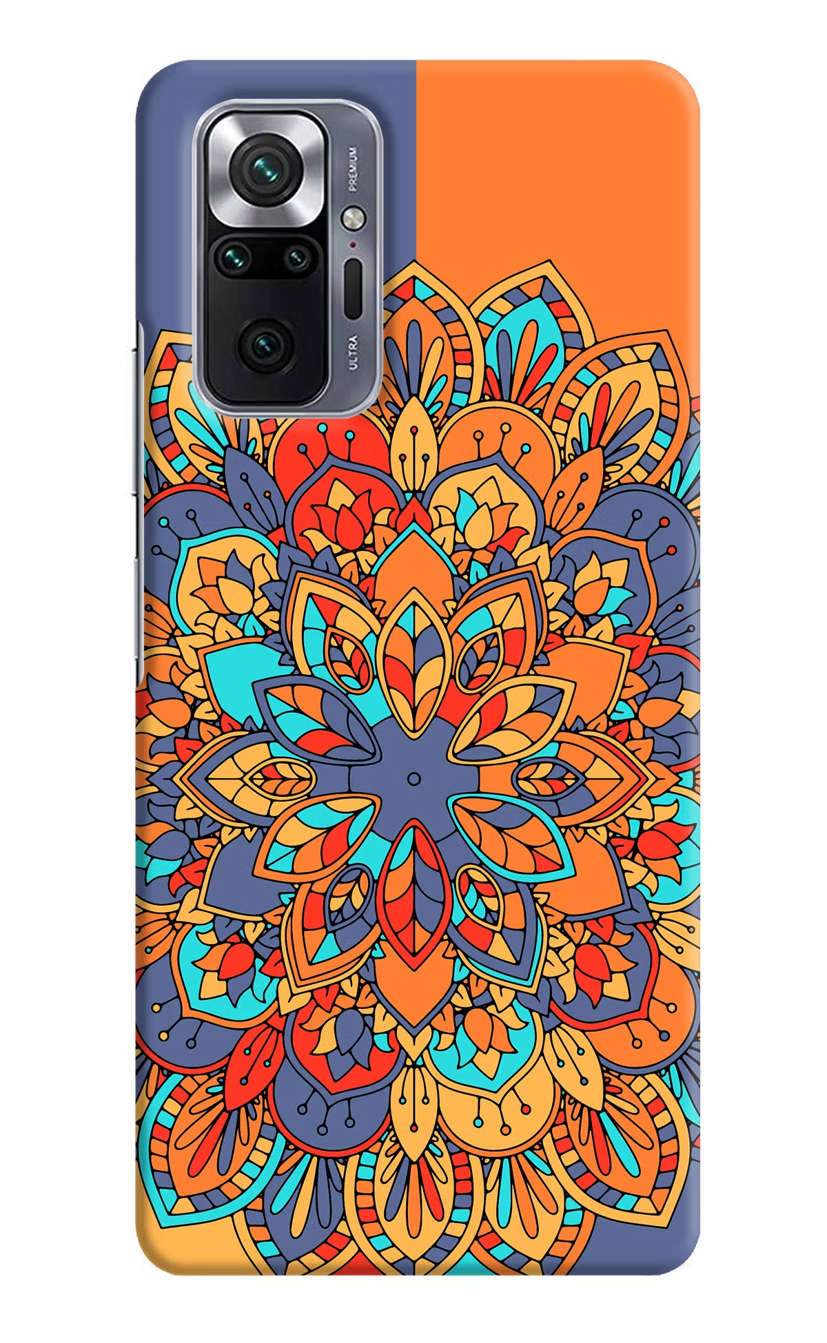 Color Mandala Redmi Note 10 Pro Max Hard Case Back Cover by Casekaro