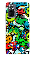 Game Doodle Redmi Note 10 Pro Max Hard Case Back Cover by Casekaro