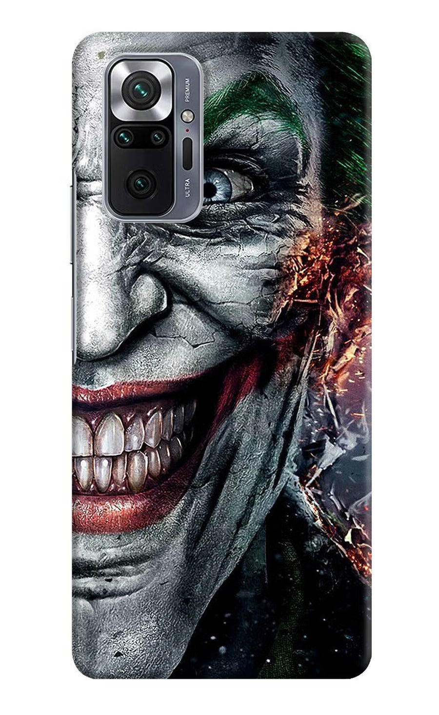 Joker Cam Redmi Note 10 Pro Max Back Cover, Hard case