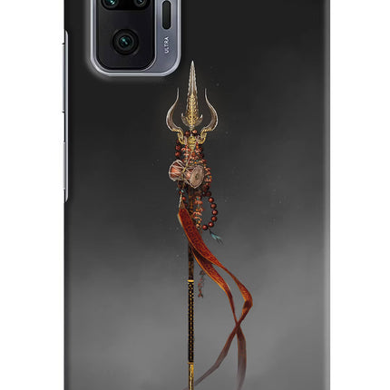 Shiv Trishul Redmi Note 10 Pro Max Hard Case Back Cover by Casekaro