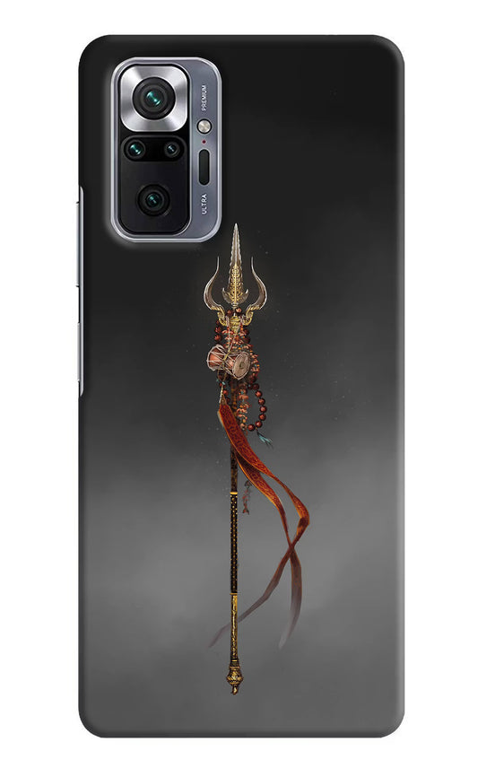 Shiv Trishul Redmi Note 10 Pro Max Hard Case Back Cover by Casekaro