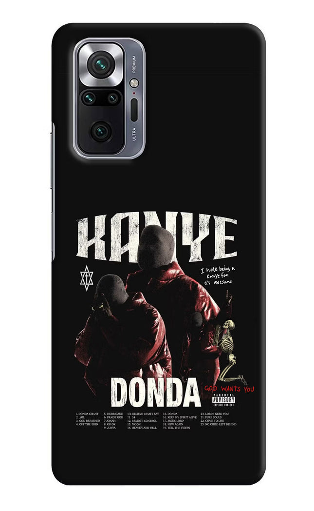 Donda Kanye West Redmi Note 10 Pro Max Hard Case Back Cover by Casekaro