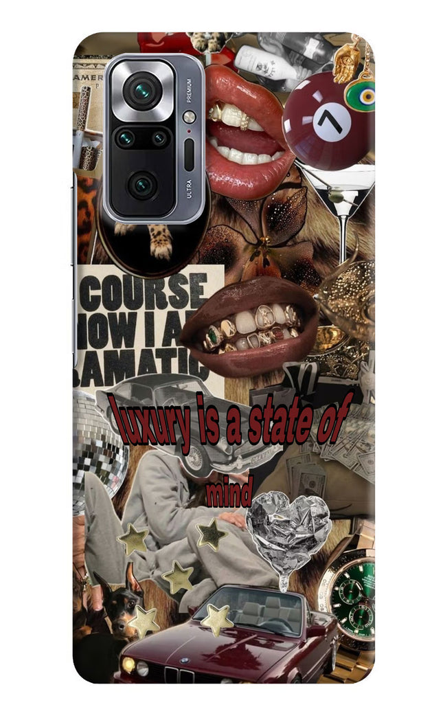 Luxury Redmi Note 10 Pro Max Hard Case Back Cover by Casekaro
