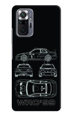 WRC'99 Redmi Note 10 Pro Max Hard Case Back Cover by Casekaro