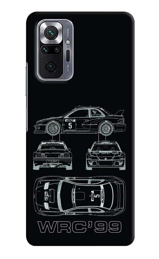 WRC'99 Redmi Note 10 Pro Max Hard Case Back Cover by Casekaro