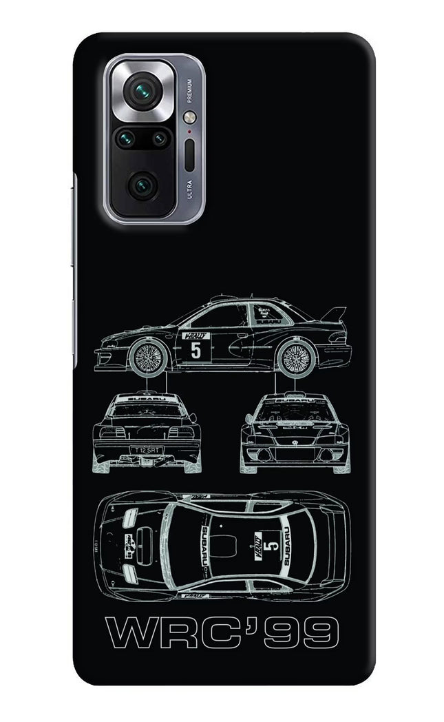 WRC'99 Redmi Note 10 Pro Max Hard Case Back Cover by Casekaro