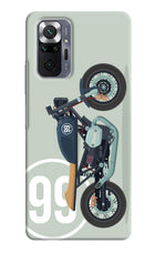 Classic Cafe Racer 99 Redmi Note 10 Pro Max Hard Case Back Cover by Casekaro