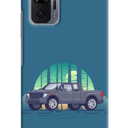 Retro Garage Vibe Redmi Note 10 Pro Max Hard Case Back Cover by Casekaro