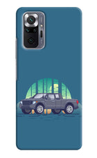 Retro Garage Vibe Redmi Note 10 Pro Max Hard Case Back Cover by Casekaro