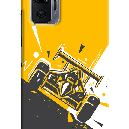 Track King Redmi Note 10 Pro Max Hard Case Back Cover by Casekaro