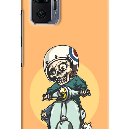 Undead Biker Redmi Note 10 Pro Max Hard Case Back Cover by Casekaro