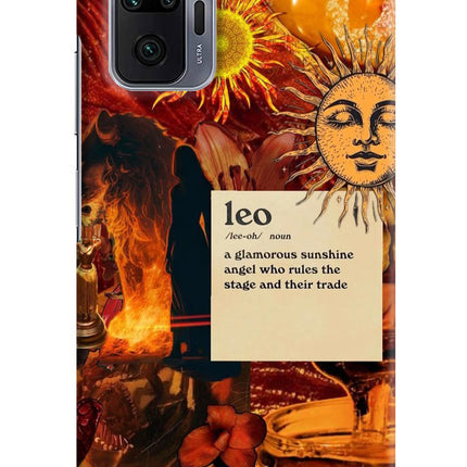 Leo Zodiac Redmi Note 10 Pro Max Hard Case Back Cover by Casekaro