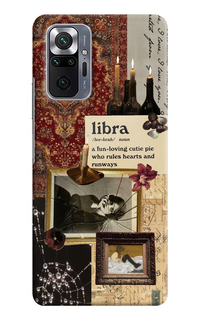 Libra Zodiac Redmi Note 10 Pro Max Hard Case Back Cover by Casekaro