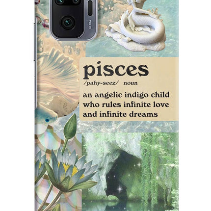 Pisces Zodiac Redmi Note 10 Pro Max Hard Case Back Cover by Casekaro