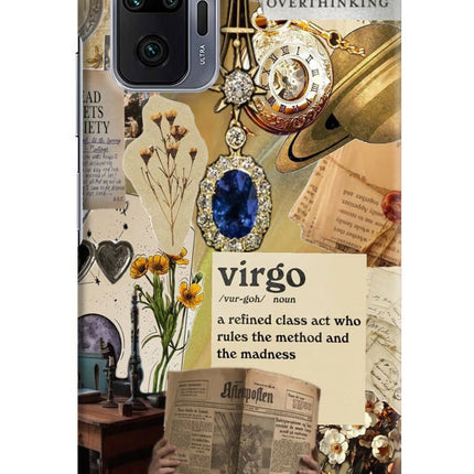 Virgo Zodiac Redmi Note 10 Pro Max Hard Case Back Cover by Casekaro