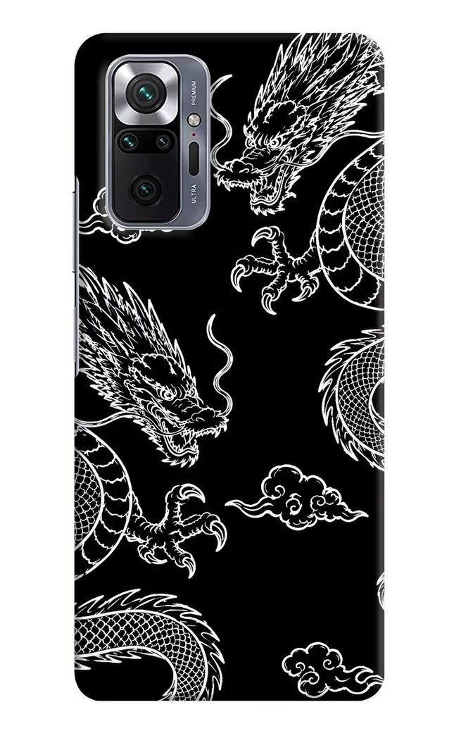 Twin Dragons Redmi Note 10 Pro Max Hard Case Back Cover by Casekaro