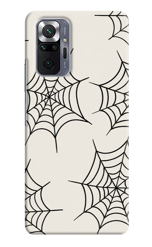 Spider Web Redmi Note 10 Pro Max Hard Case Back Cover by Casekaro