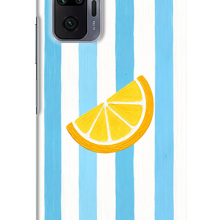 Summer Lemon Redmi Note 10 Pro Max Hard Case Back Cover by Casekaro