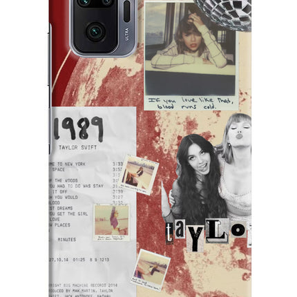 Taylor Swift Redmi Note 10 Pro Max Hard Case Back Cover by Casekaro