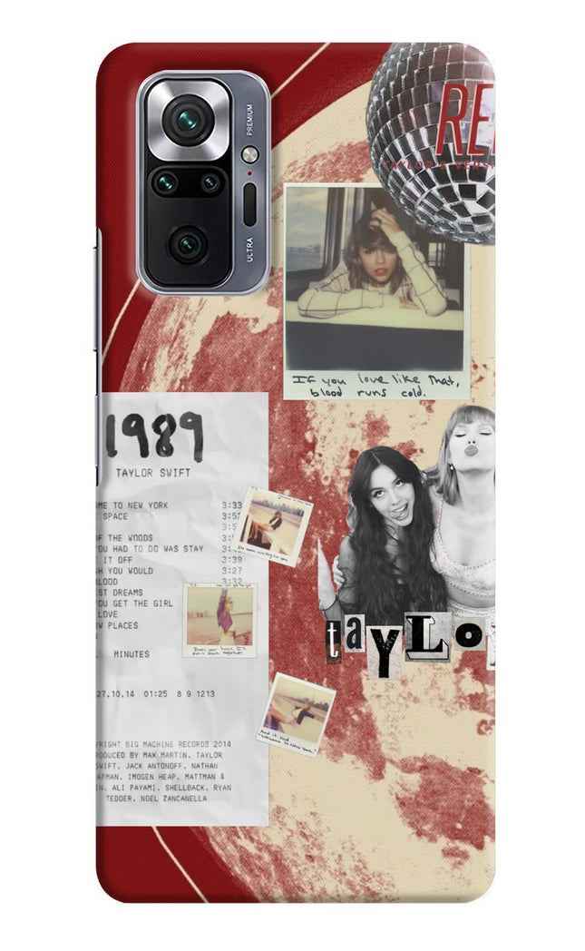Taylor Swift Redmi Note 10 Pro Max Hard Case Back Cover by Casekaro
