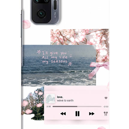 Wave to earth Redmi Note 10 Pro Max Hard Case Back Cover by Casekaro