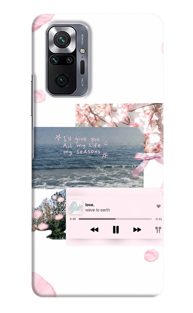 Wave to earth Redmi Note 10 Pro Max Hard Case Back Cover by Casekaro
