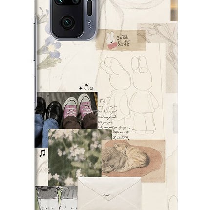 Soft Aesthetic Redmi Note 10 Pro Max Hard Case Back Cover by Casekaro