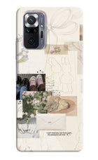Soft Aesthetic Redmi Note 10 Pro Max Hard Case Back Cover by Casekaro
