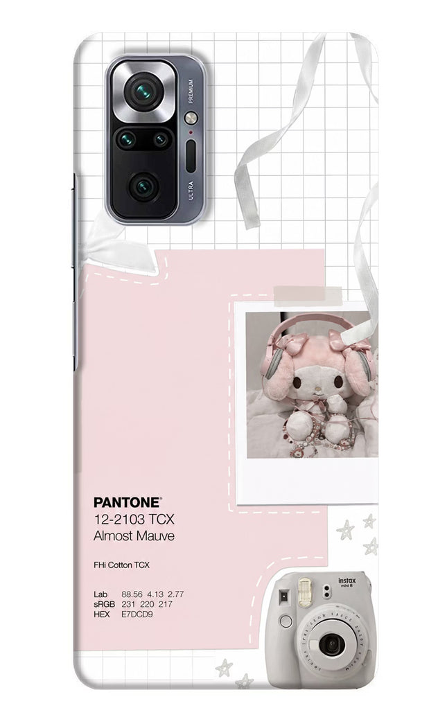 Pantone Asthetic Redmi Note 10 Pro Max Hard Case Back Cover by Casekaro