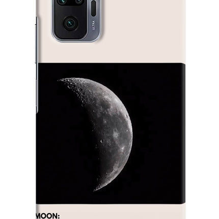 Moon Phase Redmi Note 10 Pro Max Hard Case Back Cover by Casekaro