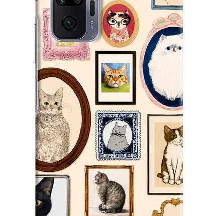 Mirror Cats Redmi Note 10 Pro Max Hard Case Back Cover by Casekaro