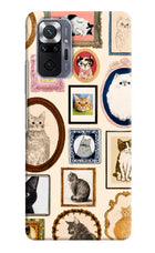Mirror Cats Redmi Note 10 Pro Max Hard Case Back Cover by Casekaro
