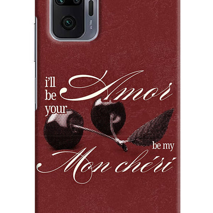 Velvet Cherry Redmi Note 10 Pro Max Hard Case Back Cover by Casekaro