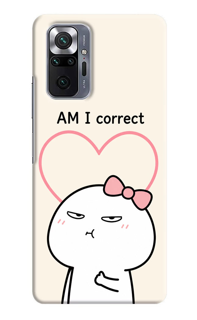 Always Right Redmi Note 10 Pro Max Hard Case Back Cover by Casekaro