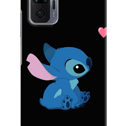 Stitch Crush Redmi Note 10 Pro Max Hard Case Back Cover by Casekaro