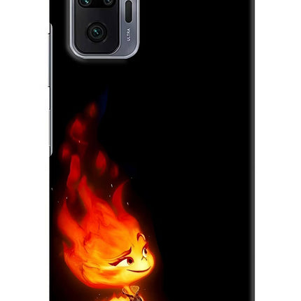 Ember Flame Redmi Note 10 Pro Max Hard Case Back Cover by Casekaro