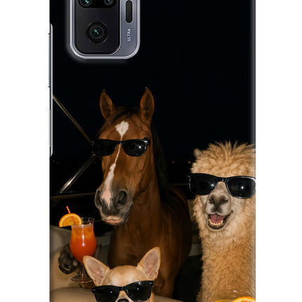 Party Squad Redmi Note 10 Pro Max Hard Case Back Cover by Casekaro