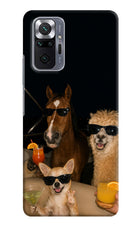 Party Squad Redmi Note 10 Pro Max Hard Case Back Cover by Casekaro